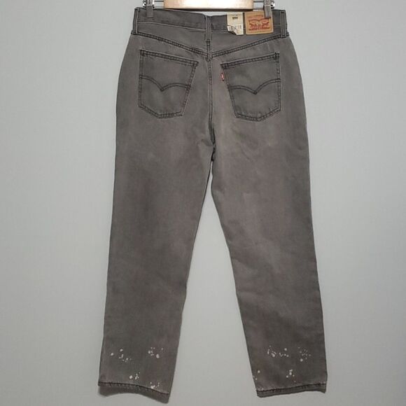 Levi’s low pro straight size 29 grey 100% cotton Nwt New $80 Msrp Retail - Picture 2 of 15